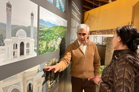 Anar Alakbarov: "Su istruzione del Presidente Ilham Aliyev, la Moschea di Zangilan presentata alla Biennale di Architettura di Venezia"
