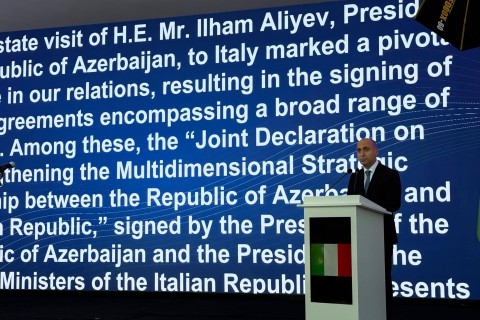 Azerbaigian e Italia rafforzano la cooperazione nel settore energetico