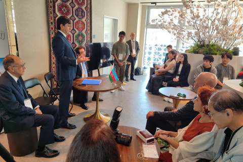 Fuad Muradov ha incontrato la comunità azera in Giappone – FOTO