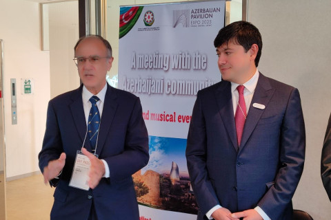 Fuad Muradov ha incontrato la comunità azera in Giappone – FOTO