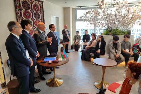 Fuad Muradov ha incontrato la comunità azera in Giappone – FOTO