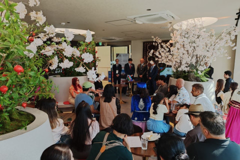 Fuad Muradov ha incontrato la comunità azera in Giappone – FOTO