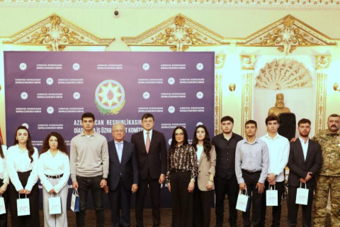 Nel Comitato di Stato per gli Affari della Diaspora si è tenuto un evento dedicato alla Vittoria dell’Azerbaigian – FOTO