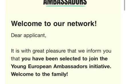 Un cittadino azero residente in Italia eletto Ambasciatore della Gioventù Europea – FOTO