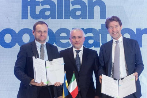 Ucraina e Italia hanno firmato un accordo per lo stanziamento di 30 milioni di euro