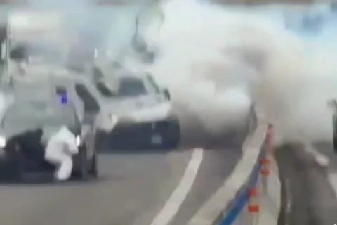 Spettacolare rapina armata in Italia – VIDEO