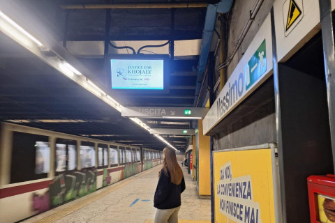 A Roma si svolge una campagna informativa dedicata al genocidio di Khojaly – FOTO