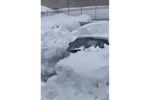 Forti nevicate hanno colpito una provincia italiana - VIDEO