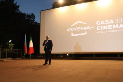 A Roma è stato presentato il film artistico dedicato a Taghiyev - FOTO