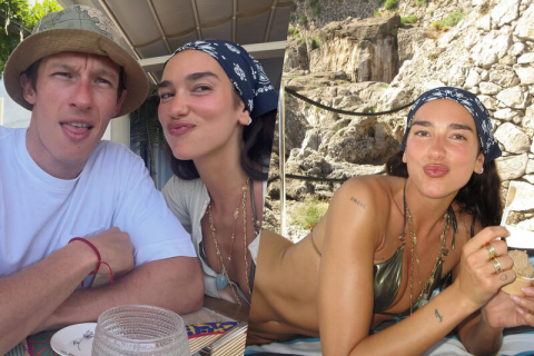 Dua Lipa mostra come ha trascorso la luna di miele in Italia